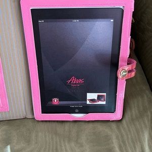 New Pink Abas 10” iPad Cover.